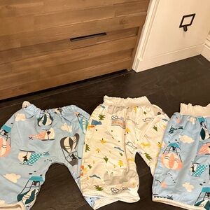 Moo moo baby  potty train pant shorts 4-8t